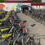 Grote fietsenmarkt in Kelpen-Oler. Ingestuurde foto.