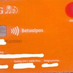 Gevonden bankpas Korsten