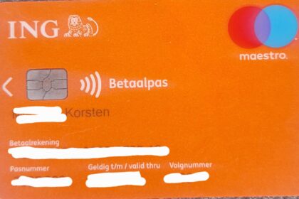 Gevonden bankpas Korsten