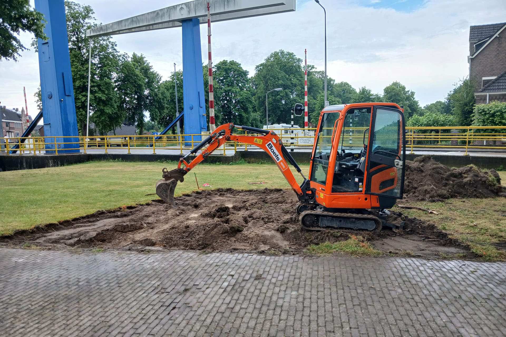 Aanleg van Witte Anjerperk in Weert is begonnen