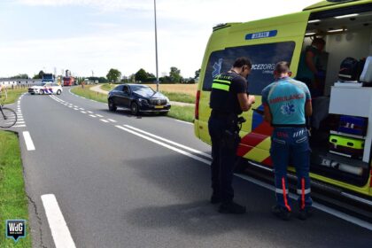 Aanrijding Schaapsbrug in Heibloem