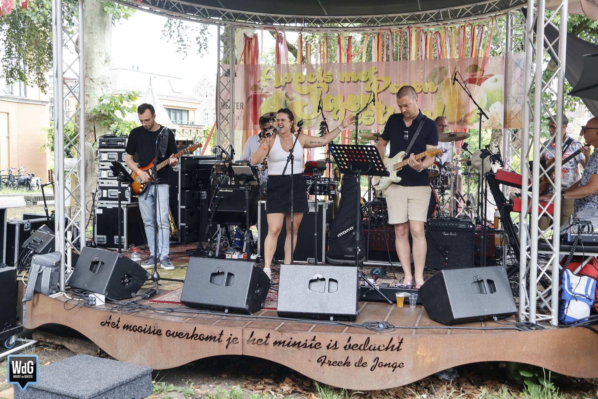 Laatste editie Appels met Peren Jamfestival in zomerse sfeer