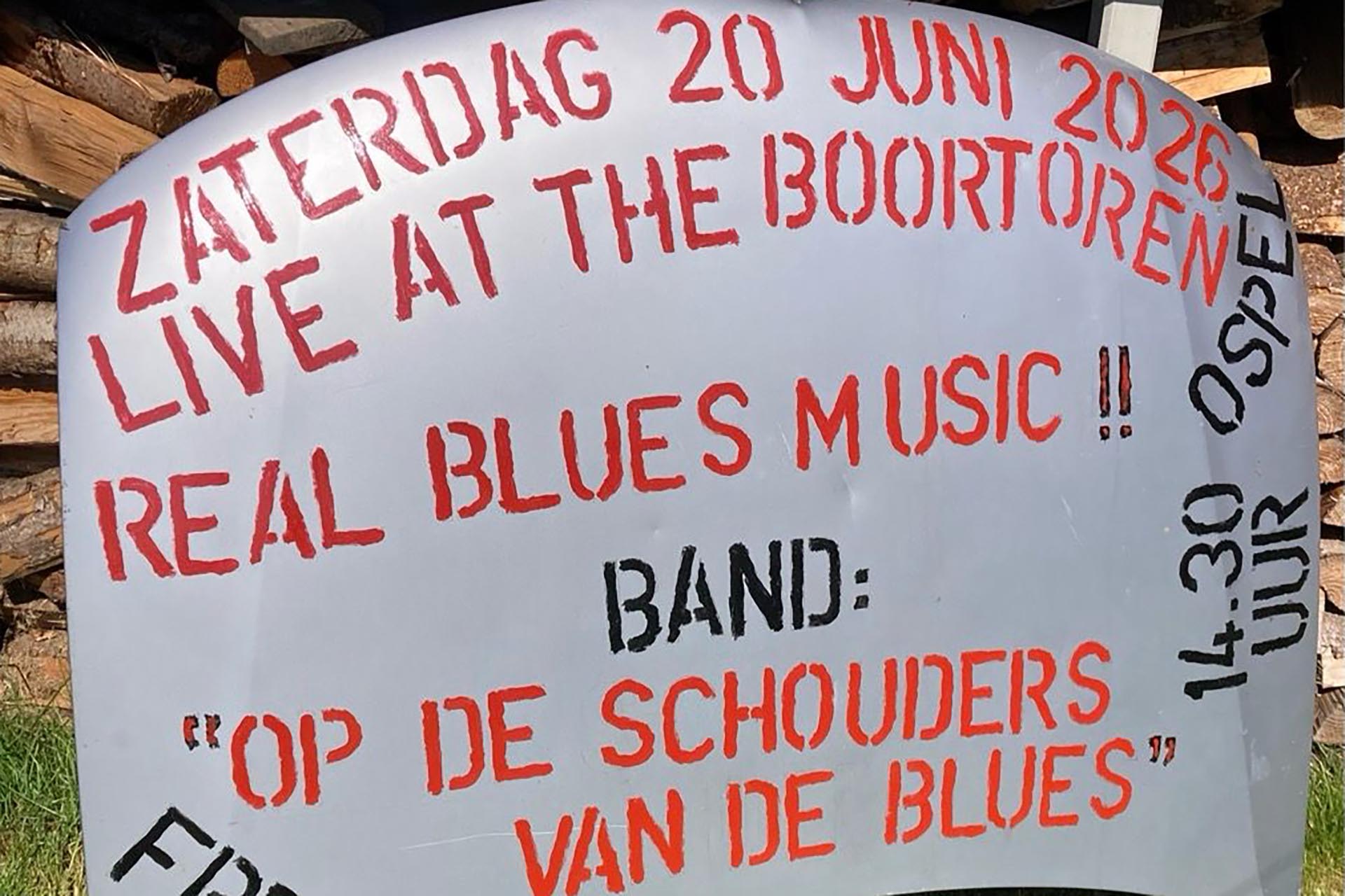 Blues at the Boortoren. Ingestuurde foto