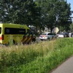 Kop-staartbotsing bij verkeerslichten op Ringbaan-Noord