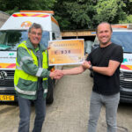 Chequeoverhandiging bij Dierenambulance Midden-Limburg