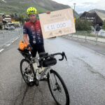 Chris Salimans bereikt Alpe d'Huez
