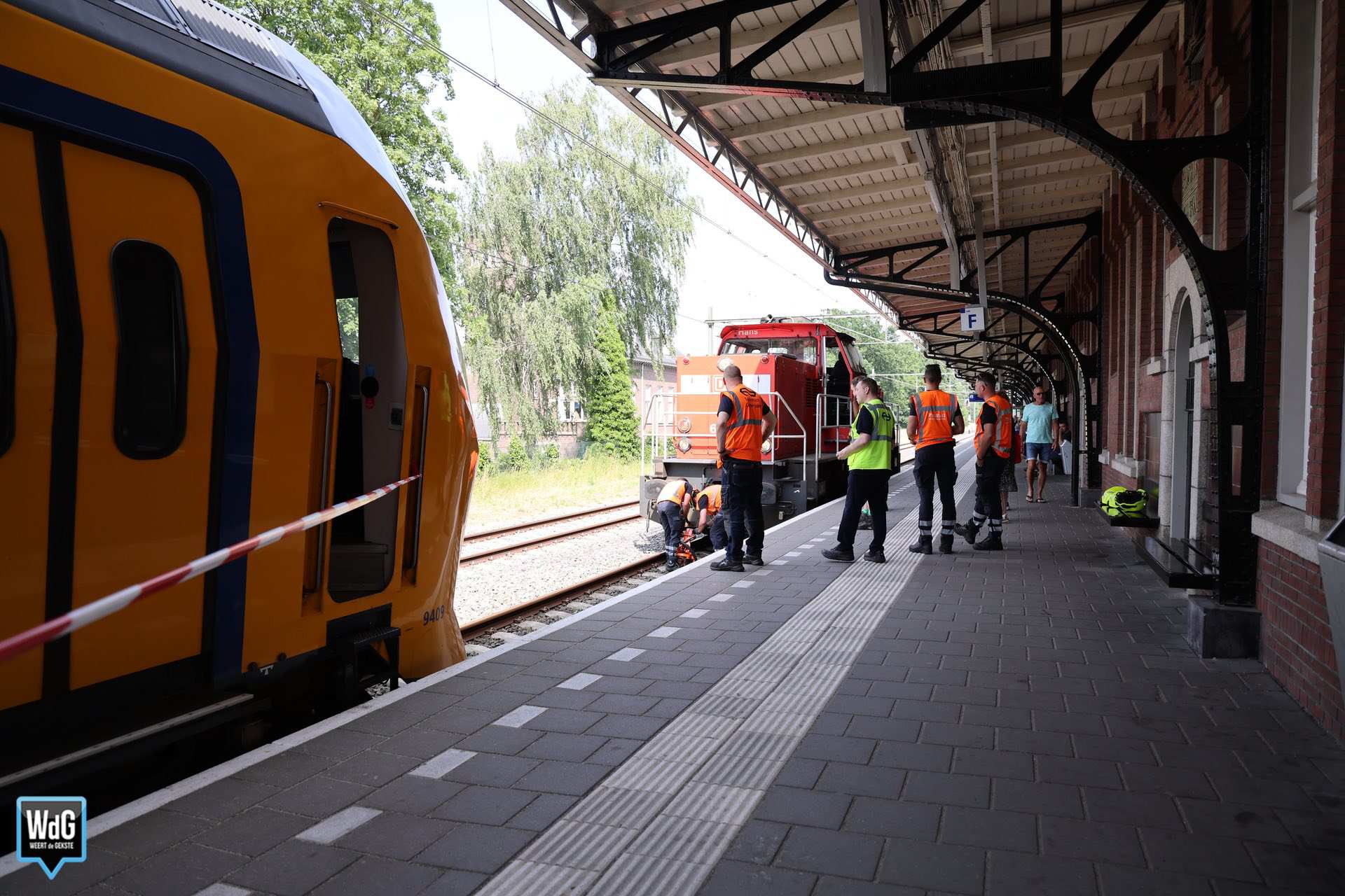 Nog uren hinder op spoor door defecte bovenleiding in Weert
