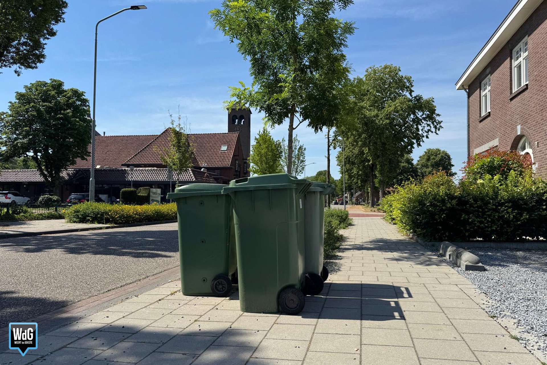 Vanaf 26-06 11.00uur tijdelijk geen afvalinzameling vanwege code rood en hitte.