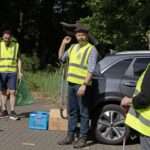 Vrijwilligers ruimen zwerfafval op tijdens EndPlasticSoup Action Day