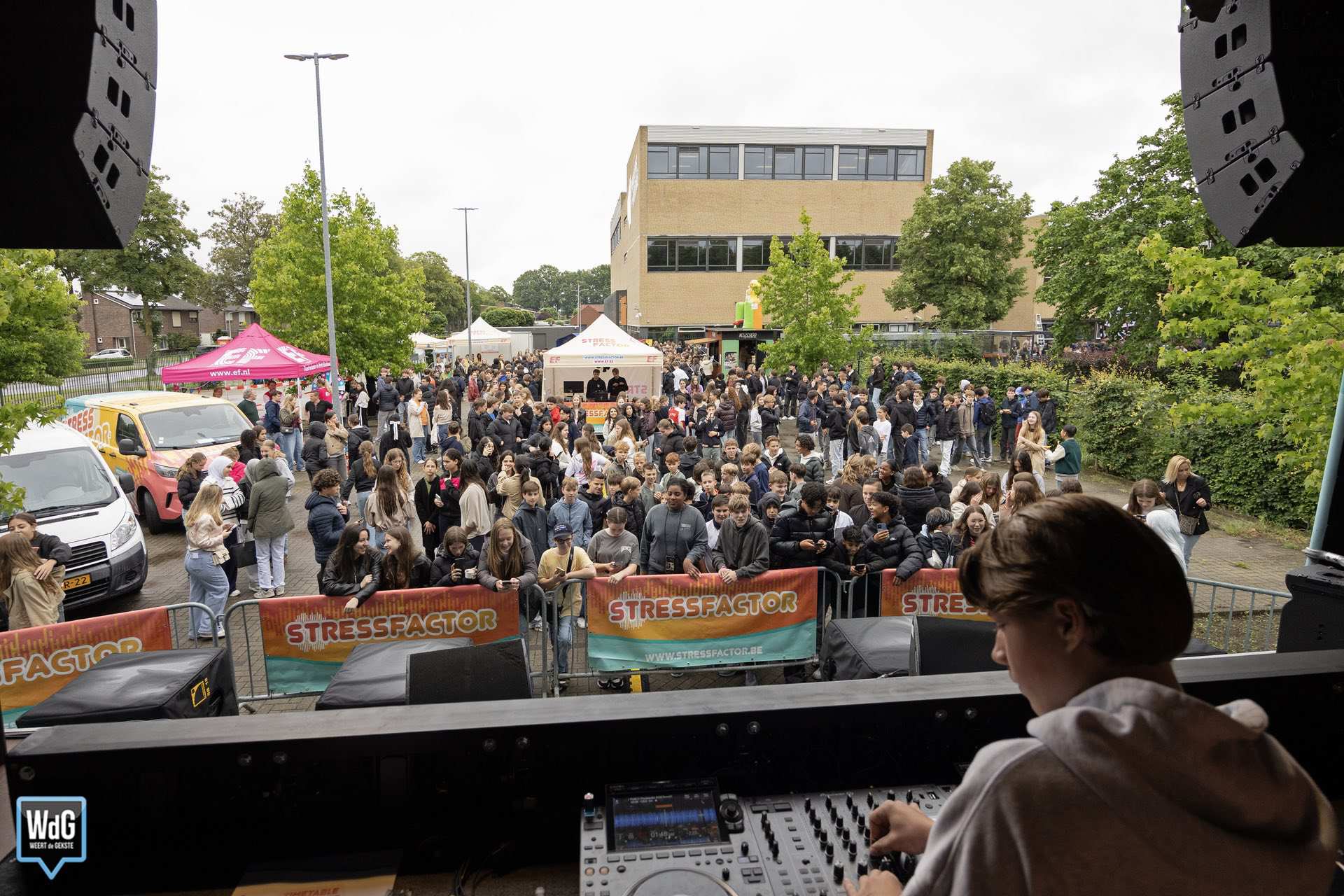 Stressfactor brengt festivalsfeer naar Philips van Horne