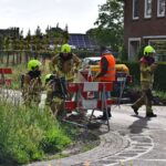 Gaslek ontdekt tijdens graafwerkzaamheden in Nederweert
