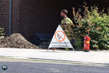Gaslek op de Staat in Nederweert