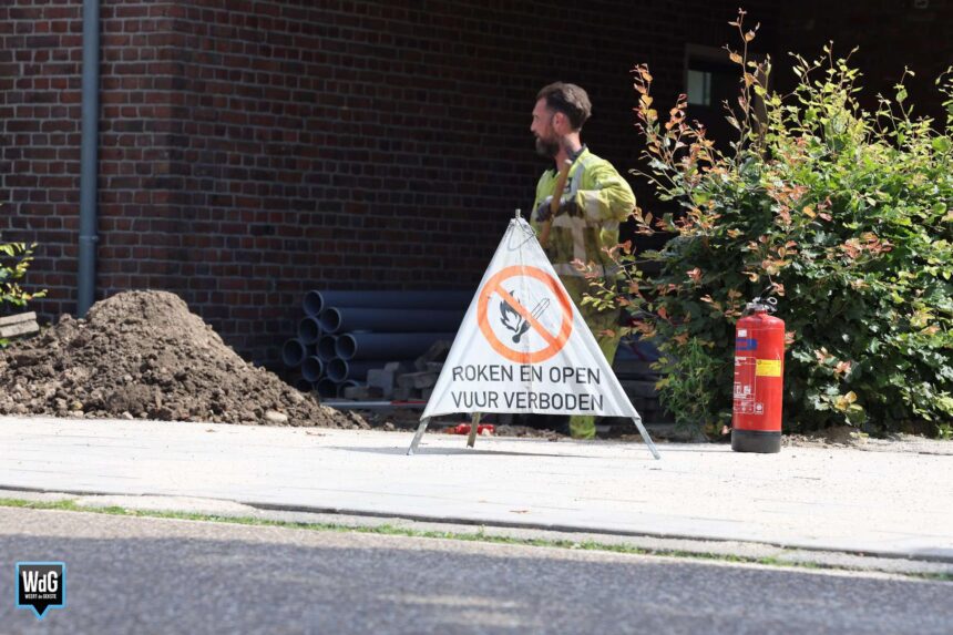 Gaslek op de Staat in Nederweert