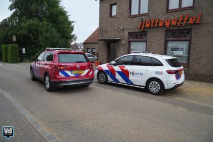 Kinderen spelen met gootsteenontstopper in Neeritter