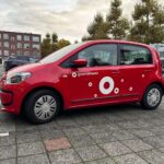 Deelauto van Greenwheels in Weert. Archieffoto