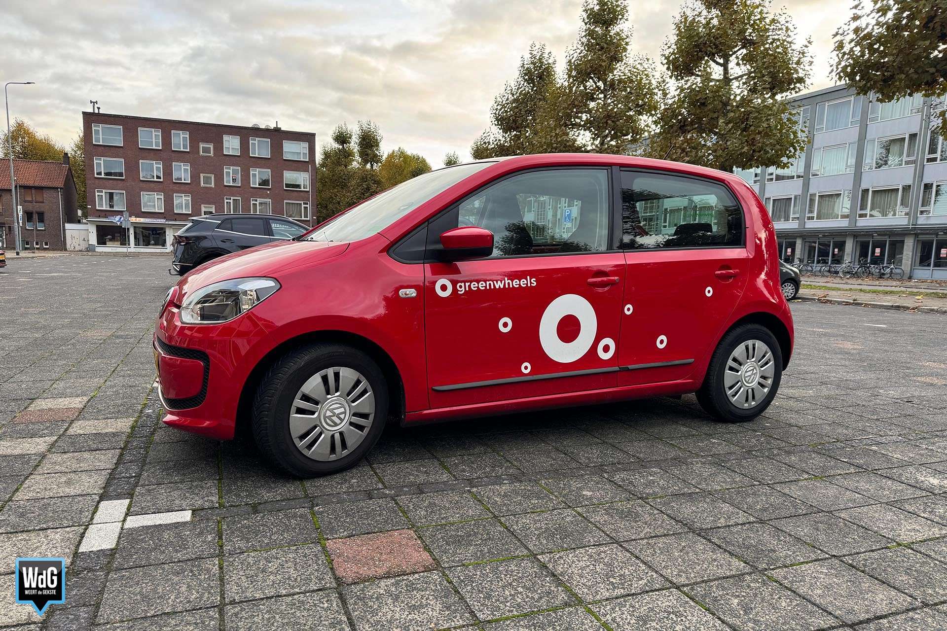 Deelauto van Greenwheels in Weert. Archieffoto