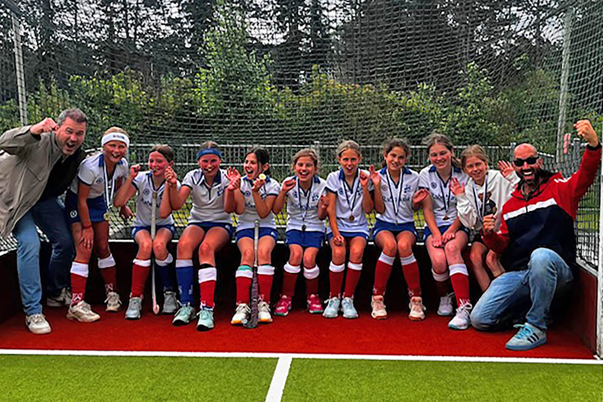 HV Weert MO10-Lila sluit periode af met kampioenschap