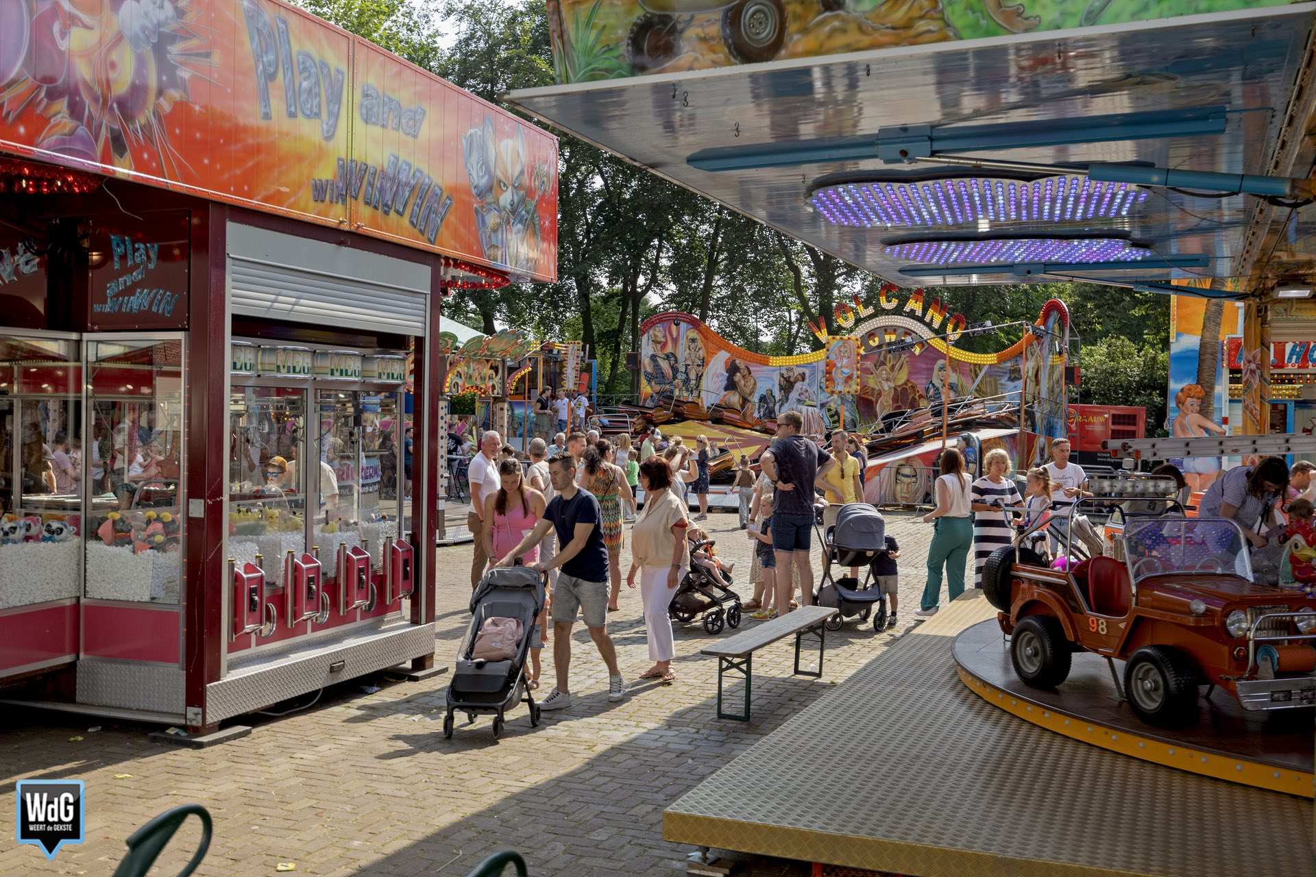 Kermis Soerendonk. Archieffoto