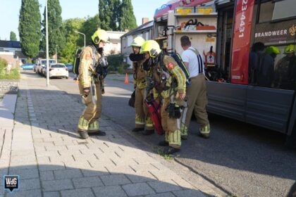 Kleine gaslekkage in woning