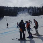 Master Ski Racing Nederland op de piste. Foto via Master Ski Racing Nederland