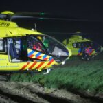 Ernstig verkeersongeval in Ell, twee traumahelikopters ingezet