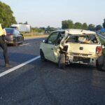 File op A2 in Weert na aanrijding met pechgeval op vluchtstrook