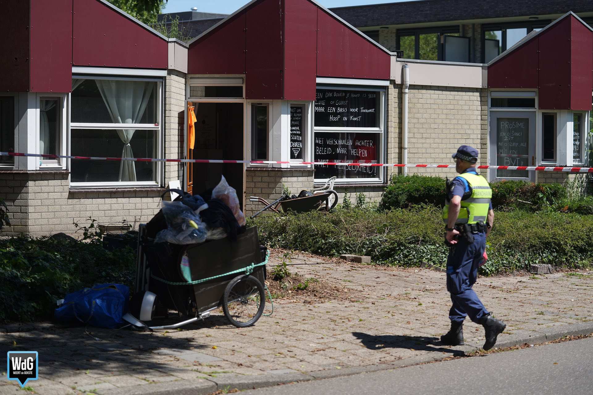 Ontruiming maakt einde aan kraaksituatie voormalig Maartenshuis