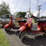 Voertuigen worden getoond tijdens Roojer Graasj in Stramproy