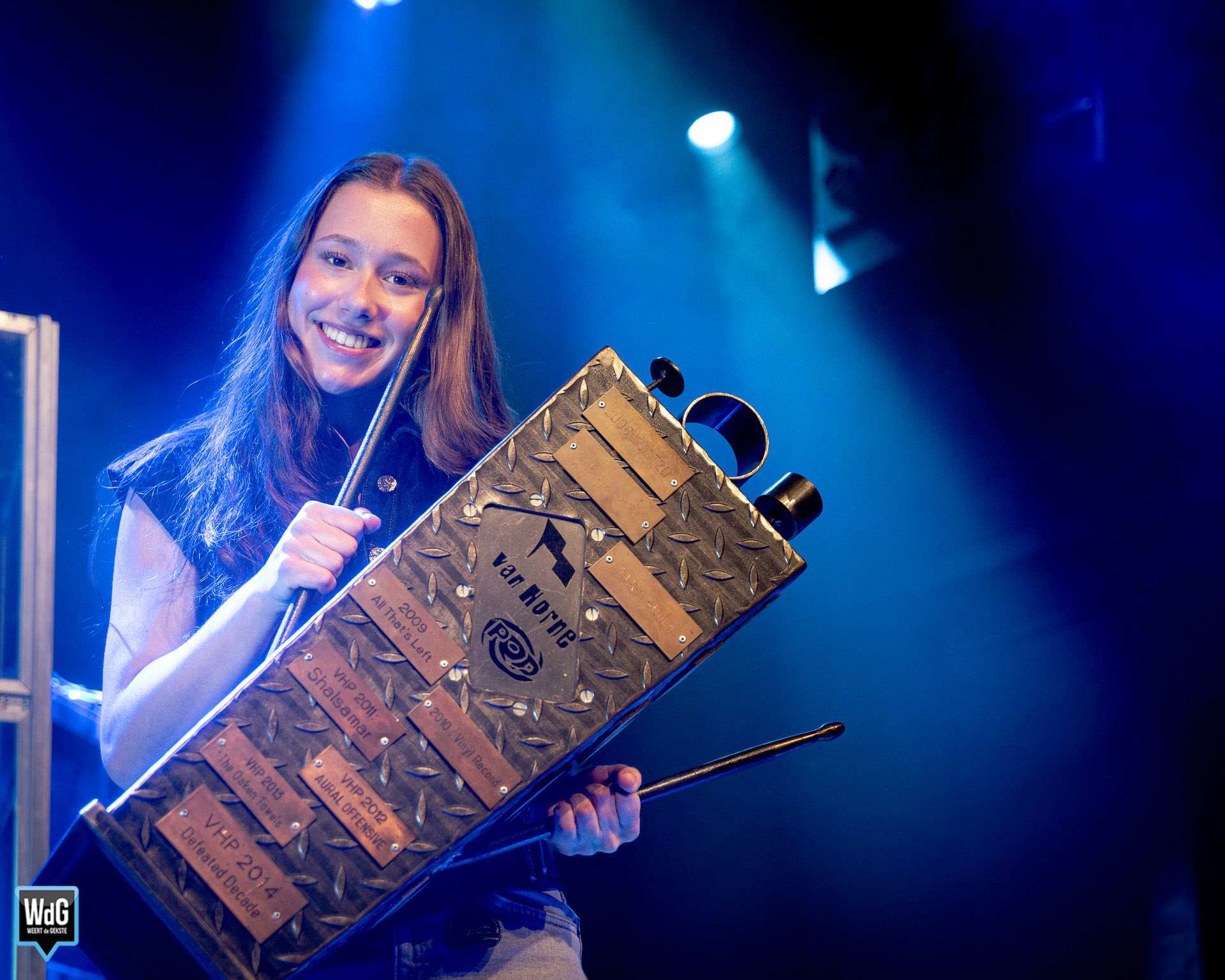 Sara Heesakkers verovert podium én bokaal van Van Horne Pop