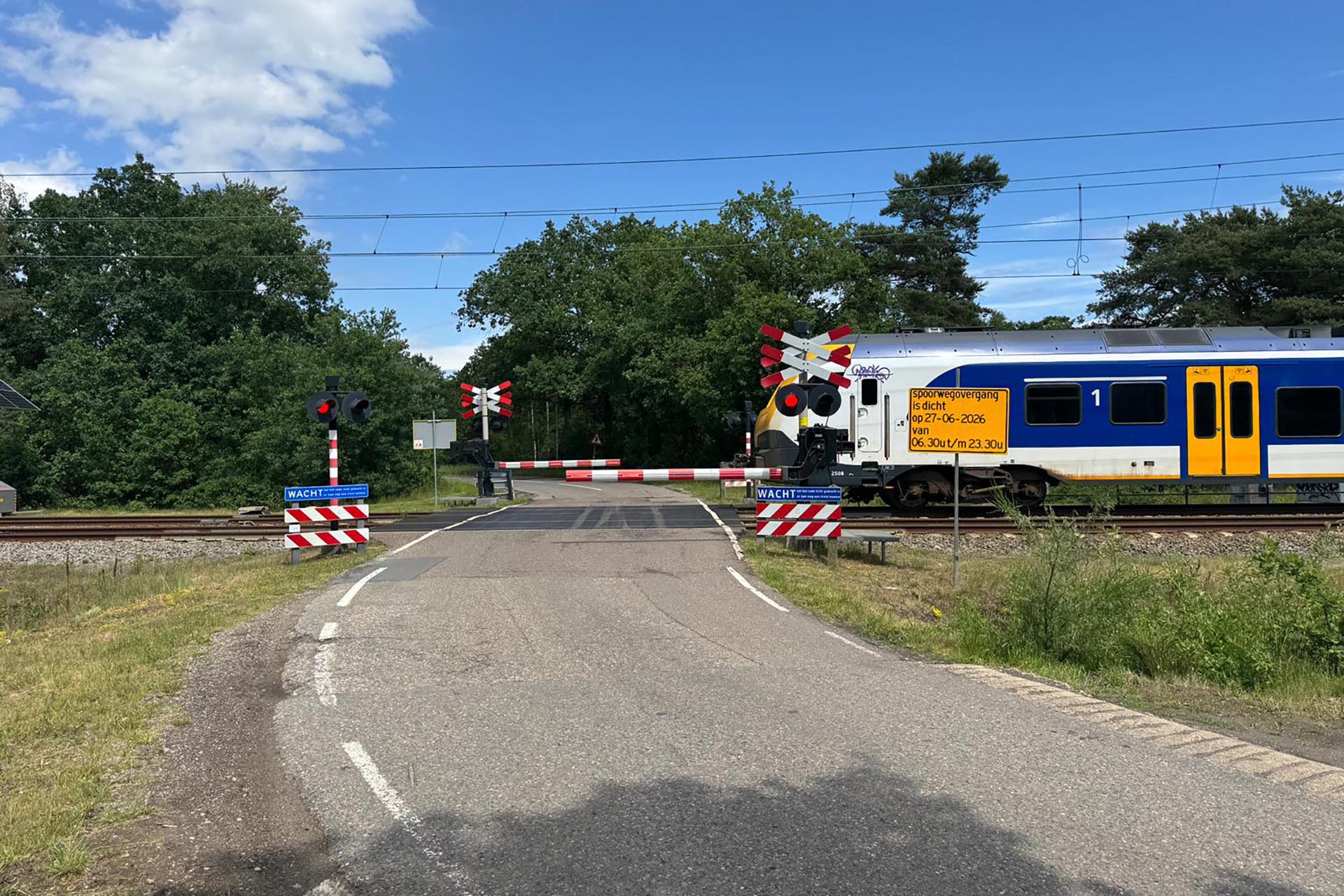 Spoorwegovergang Maarheezerhuttendijk