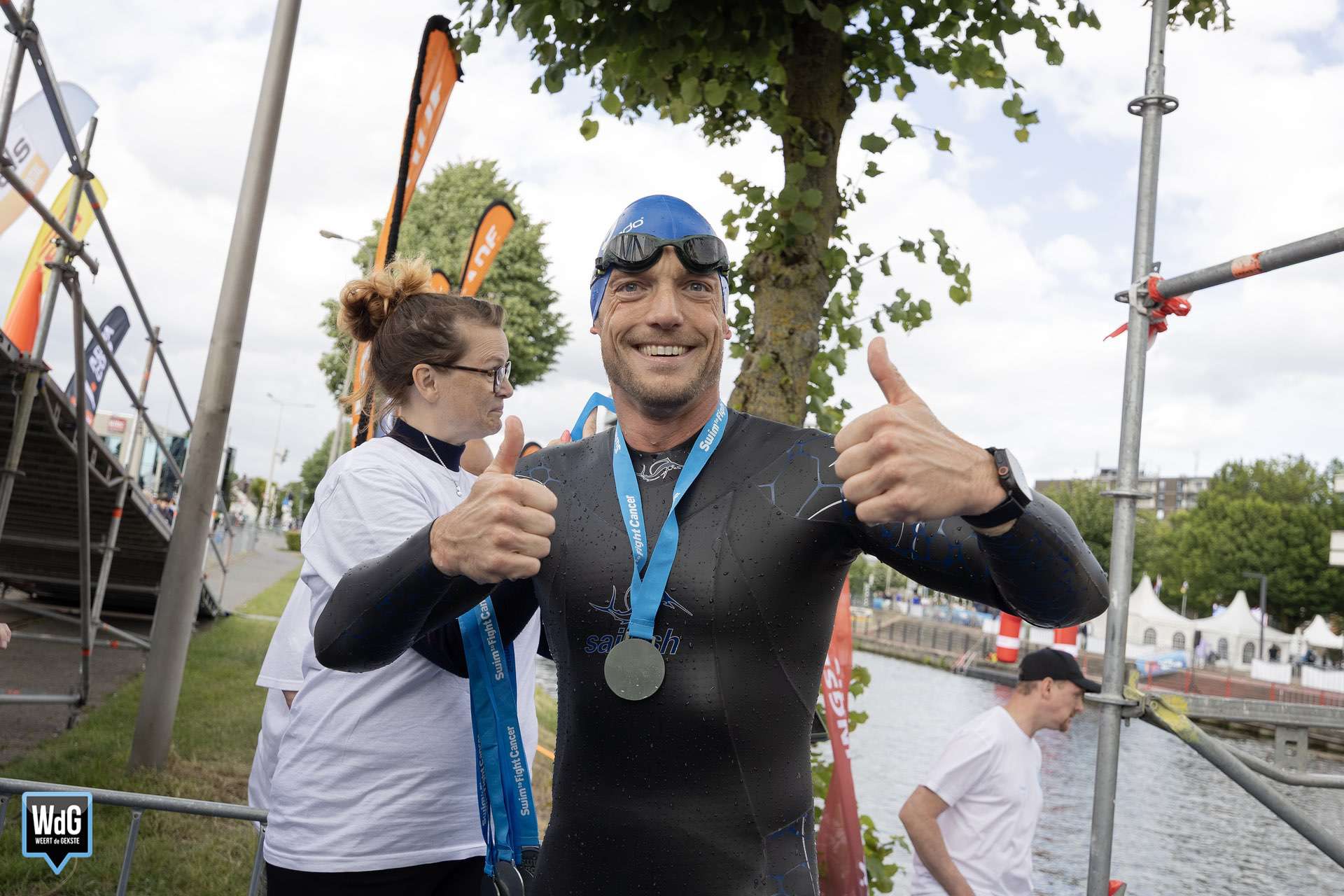 Eerste Swim to Fight Cancer Weert haalt topbedrag op