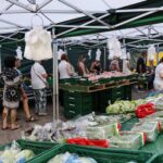 Warme weekmarkt in beeld