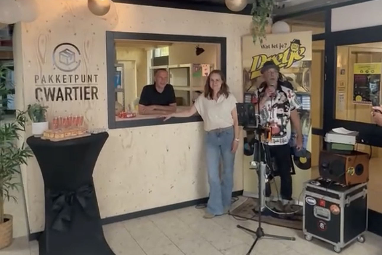Nieuw pakketpunt Cwartier - Ingestuurde foto