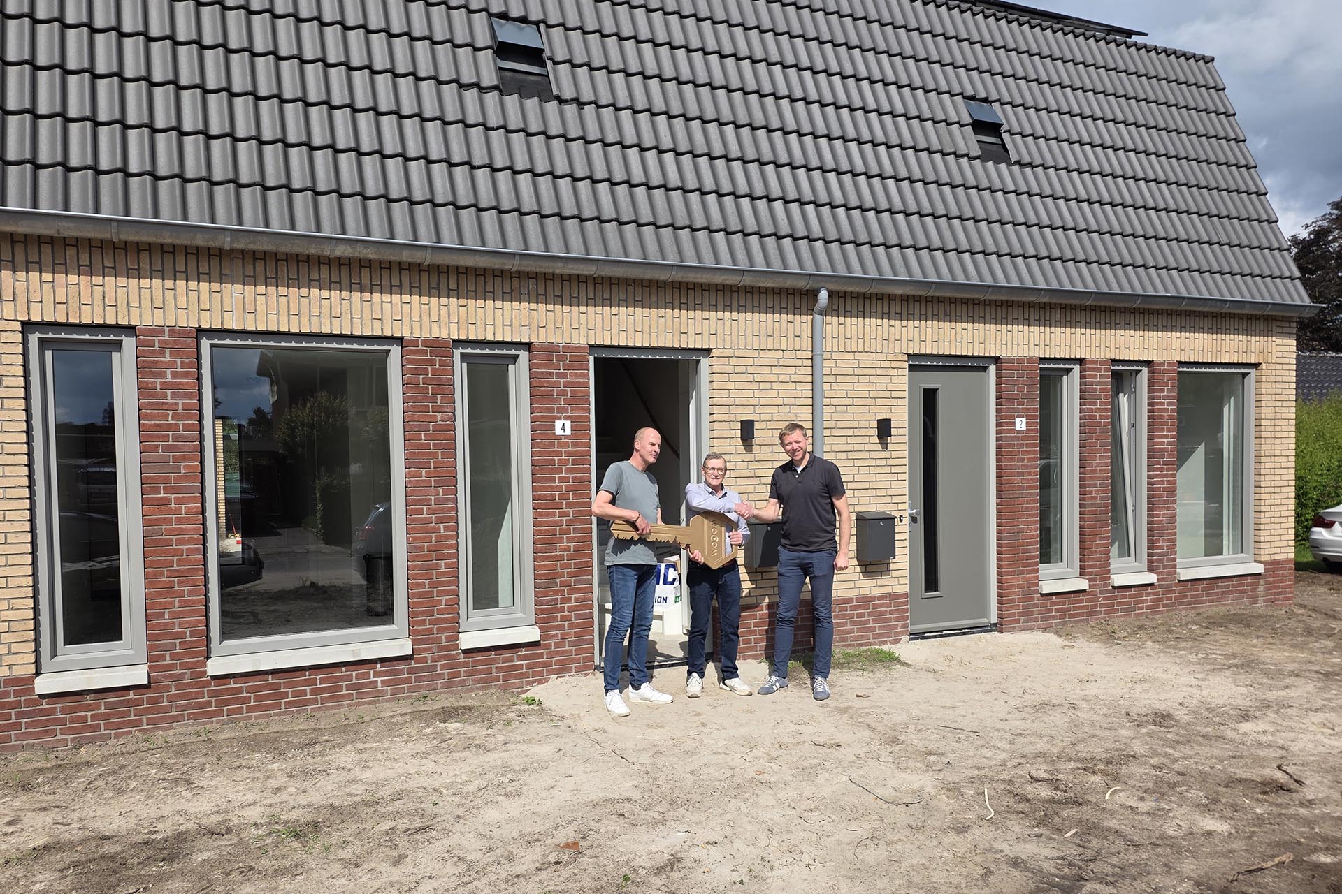 28 huishoudens krijgen sleutel in Budel-Schoot