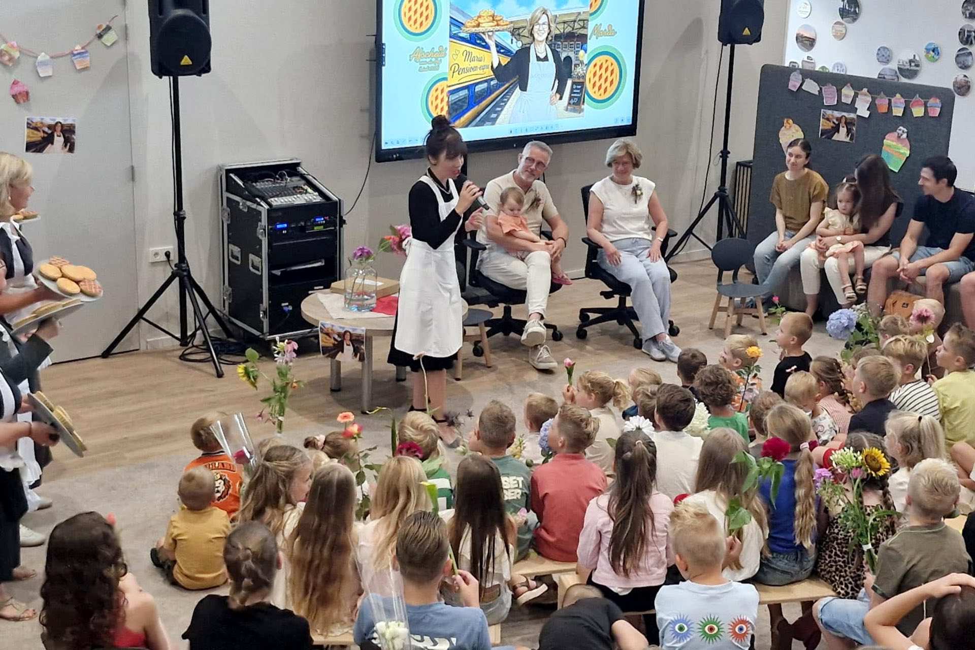 Feestelijk afscheid voor Maria bij Kindcentrum Altweerterheide