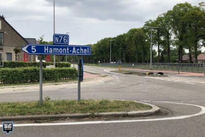 Archieffoto WdG - Belgische N-weg bij Lozen