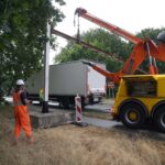 Wederom aanrijding met hoogteportaal bij Kelperbrug op N280