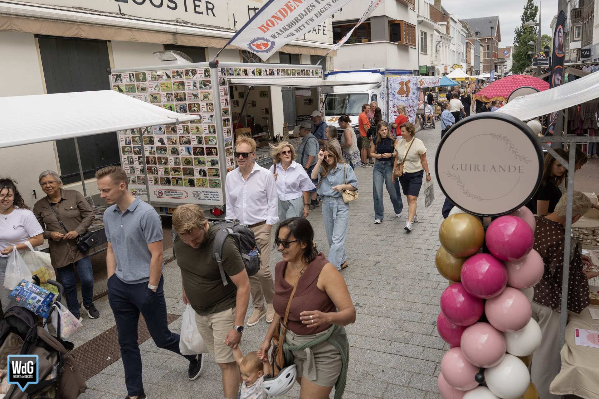 Binnenstad van Weert in het teken van de zomerbraderie