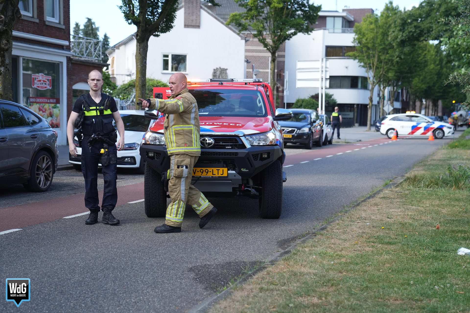 Emmasingel deels afgesloten vanwege gaslekkage