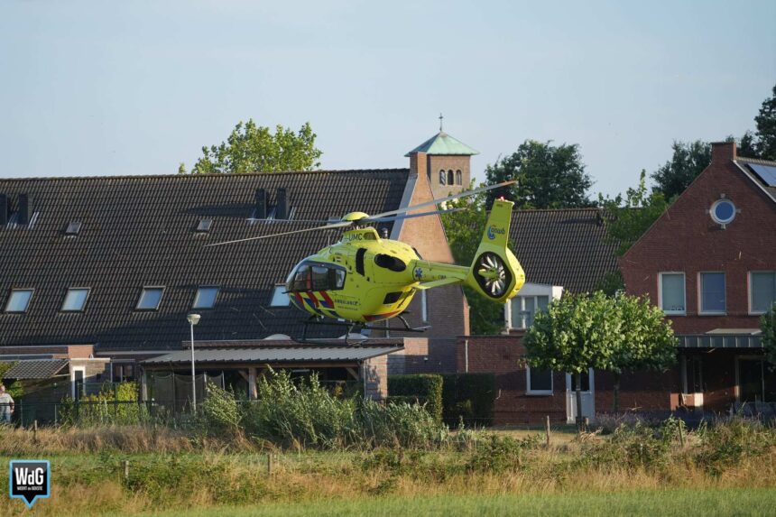 Traumahelikopter naar Altweerterheide voor medische noodsituatie