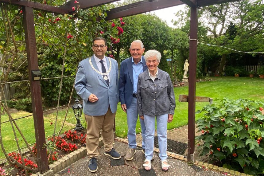 Jan en Christien Salmans zijn 60 jaar getrouwd. Ingestuurde foto
