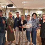 Katrien keumtj op bezeuk bij Micheline Pleunis
