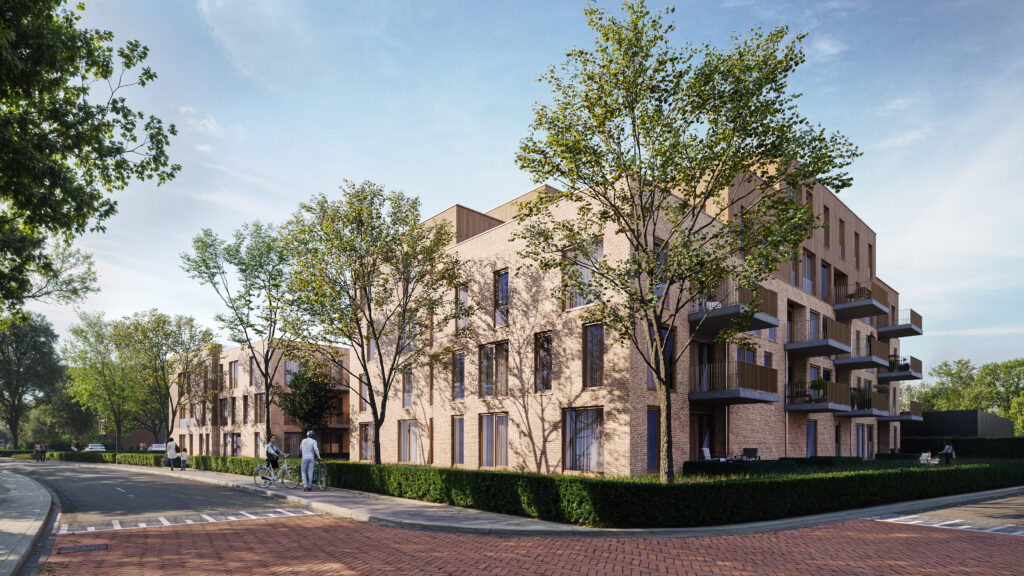 Woonproject Leukerstaete in Weert is een belangrijke stap voor de woningbehoefte en ontwikkeling van wijk Leuken. Ingestuurd beeld via Van Schijndel Bouwgroep