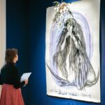 Museum W organiseert tekenworkshops naar aanleiding van de expositie van Danielle Lemaire. Foto van Rens Verspagen