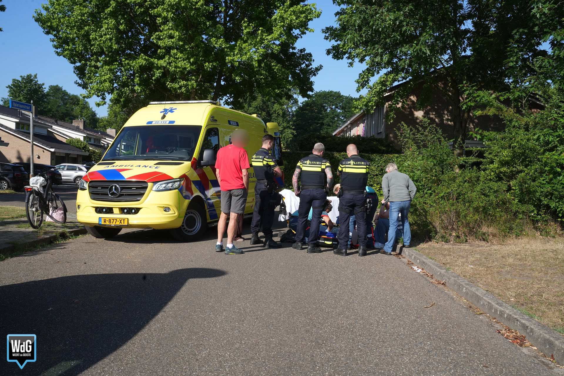 Fietsster gewond na botsing met andere fietser in Maarheeze