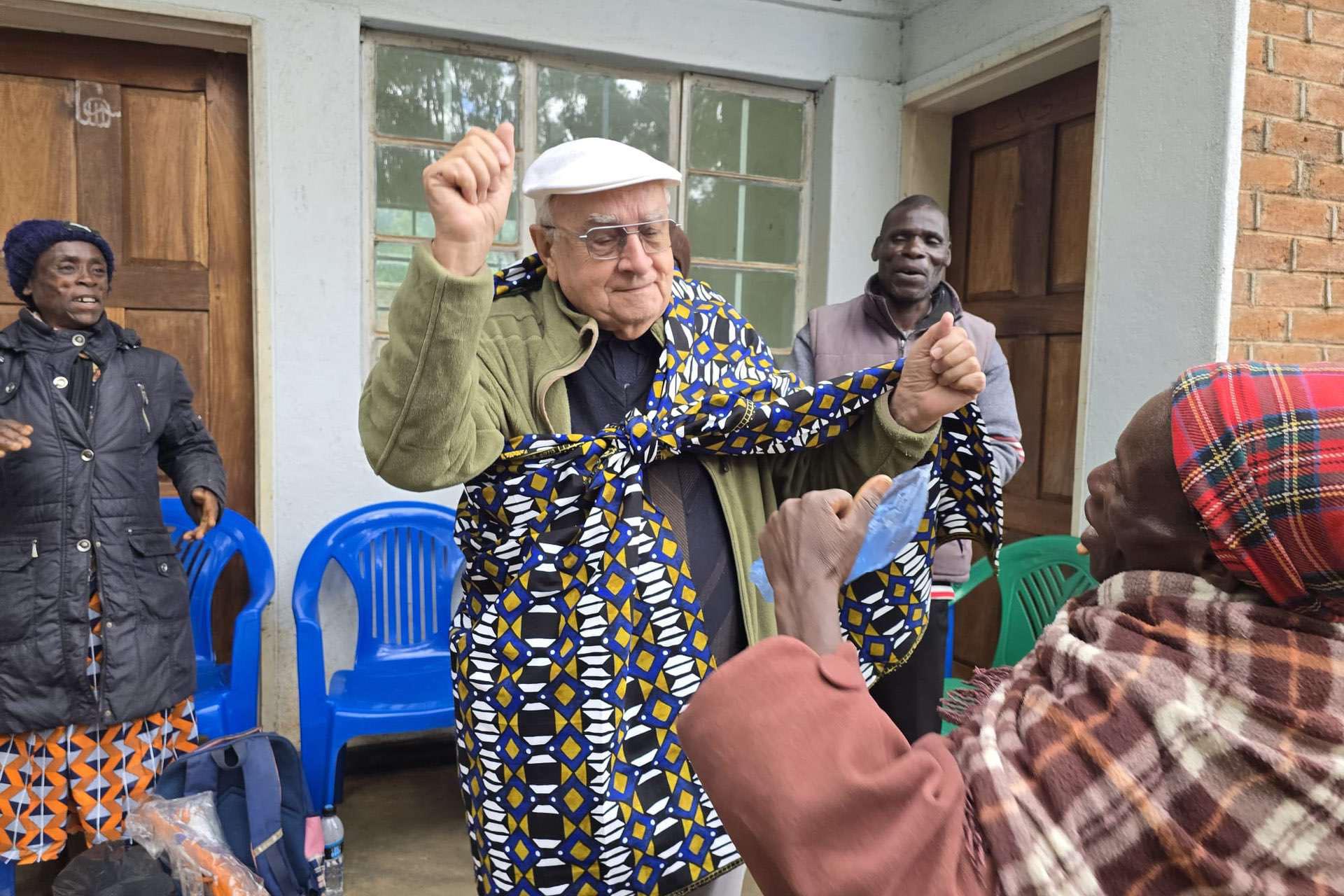 Pater Jos Kuppens. Foto via Werkgroep Weert-Malawi