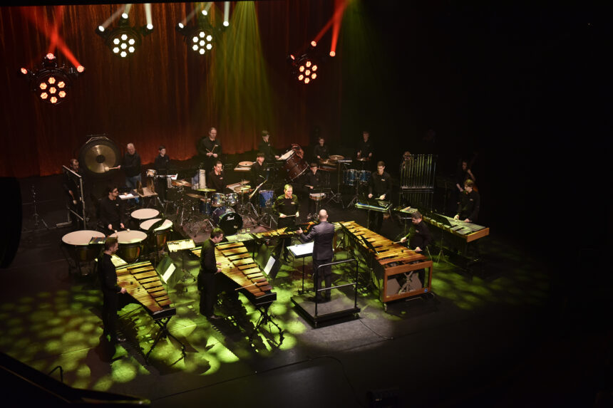 Percussion Ensemble Weert geeft Speciaalbier Concert. Ingestuurde foto
