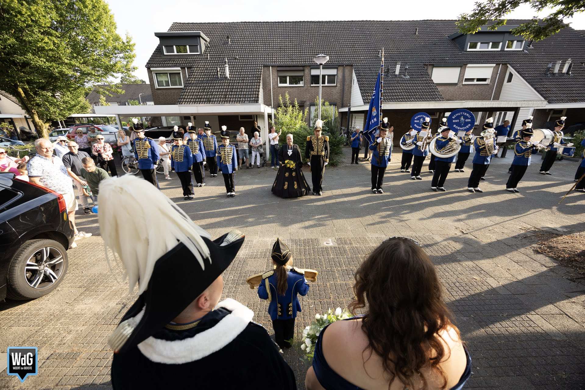 Schutterij St. Oda brengt serenade aan prijswinnaars OLS