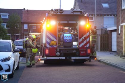 Stekkerdoos in woning vat vlam