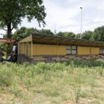 Tribune FC Oda verdwijnt terwijl herinneringen blijven